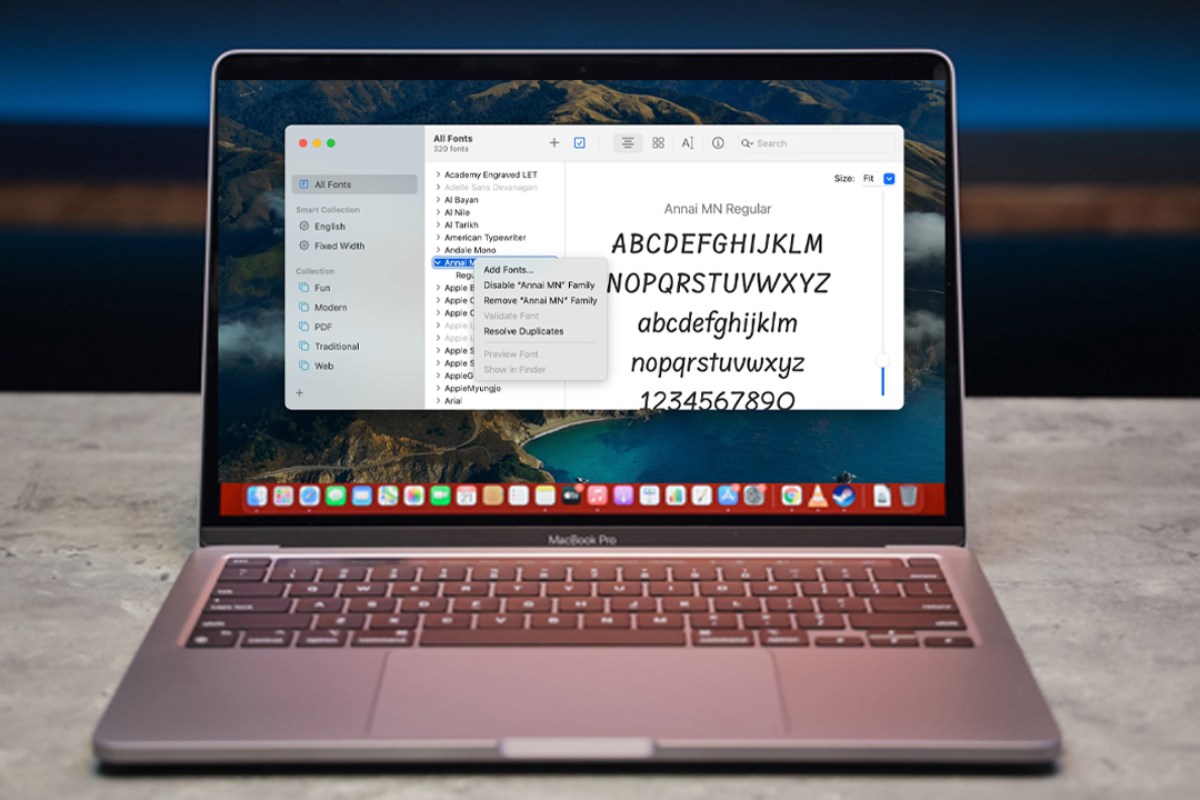 Mẹo giúp chữ trên MacBook dễ nhìn hơn