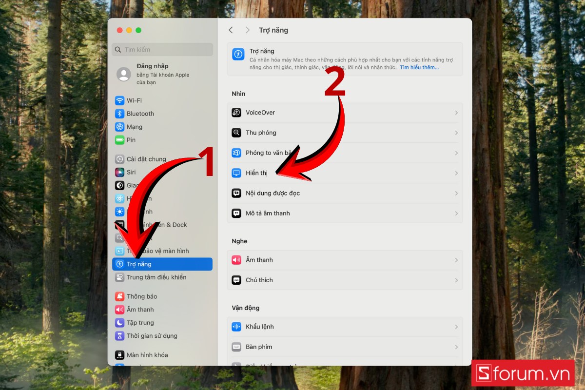 Cách chỉnh văn bản lớn hơn trên máy Mac 2