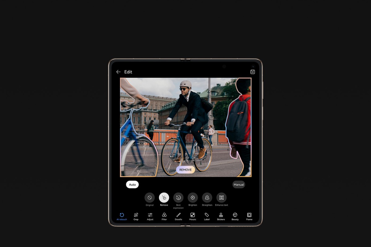 Vì sao nên sử dụng AI để chỉnh sửa ảnh trên Huawei Mate X7?