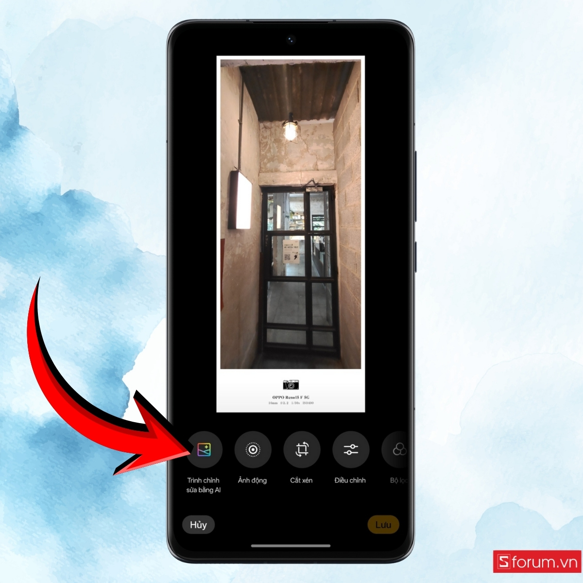Trải nghiệm thực tế với các bước chụp ảnh chống lóa AI trên OPPO mở ảnh