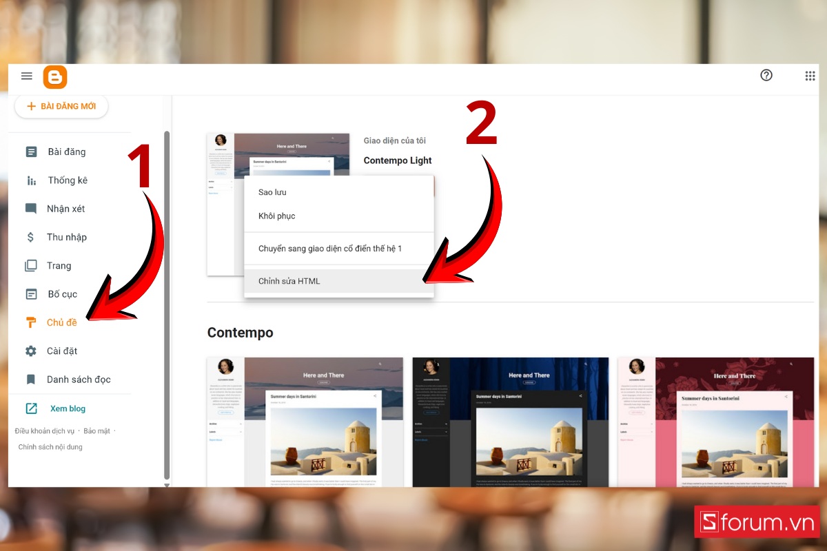 Cách chèn hiệu ứng hoa mai rơi vào Blogspot (Blogger) 1