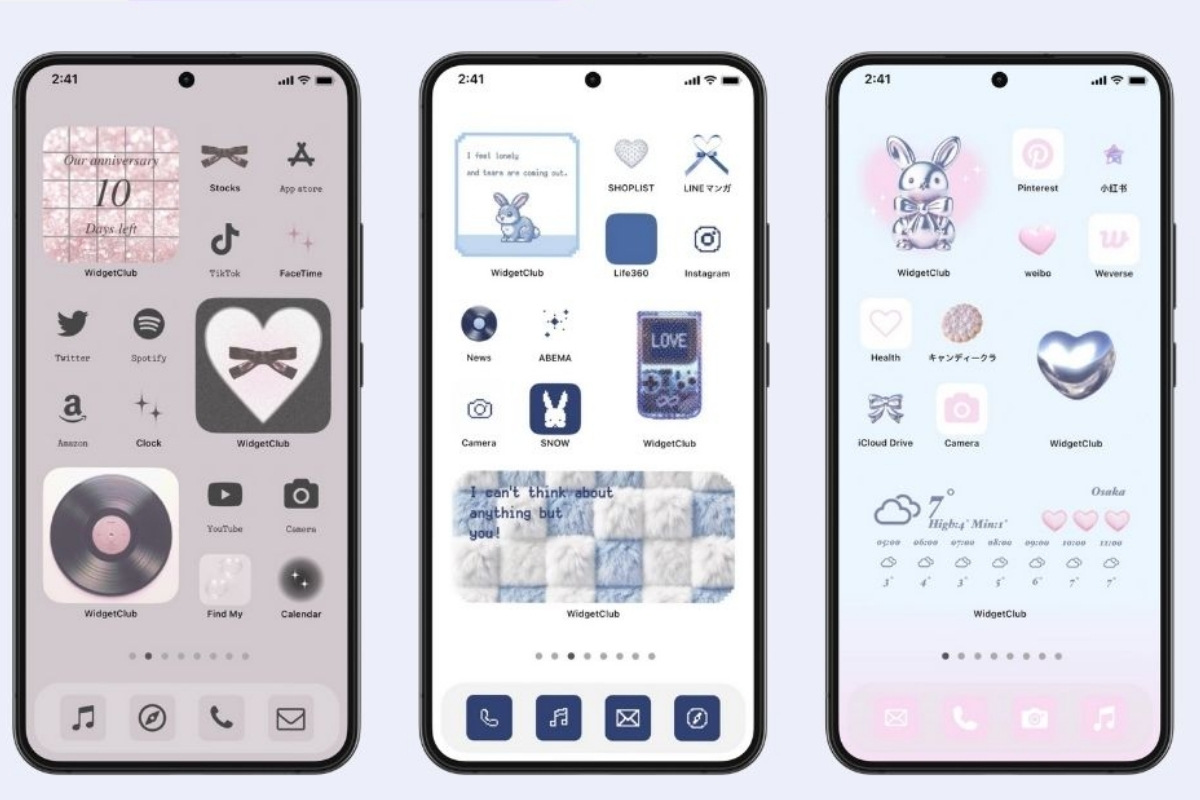Đổi icon ứng dụng chủ đề 8/3 trên Android và iOS ngọt ngào, tinh tế