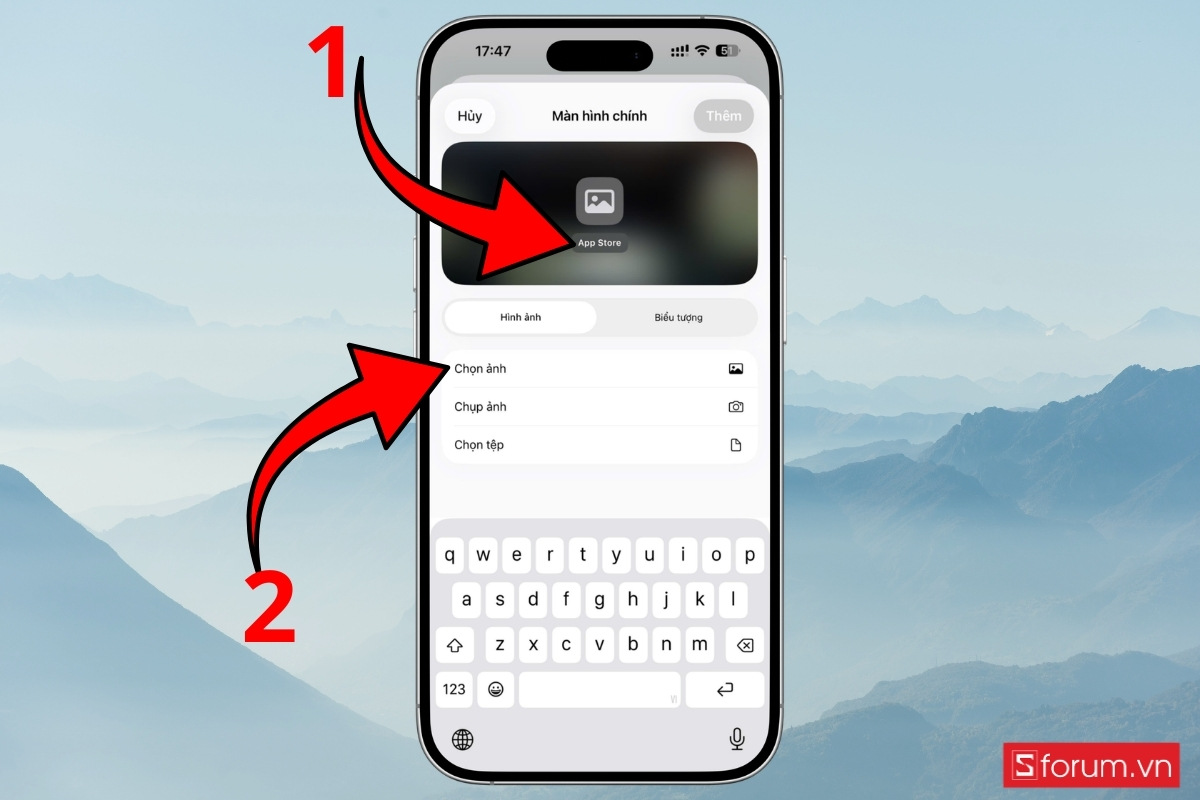 Hướng dẫn đổi icon chủ đề 8/3 trên iPhone với Themify bước 14