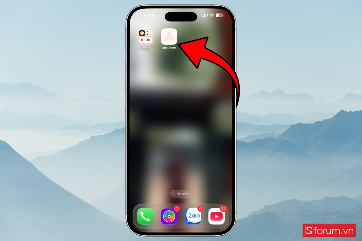 Hướng dẫn đổi icon chủ đề 8/3 trên iPhone với Themify bước 17