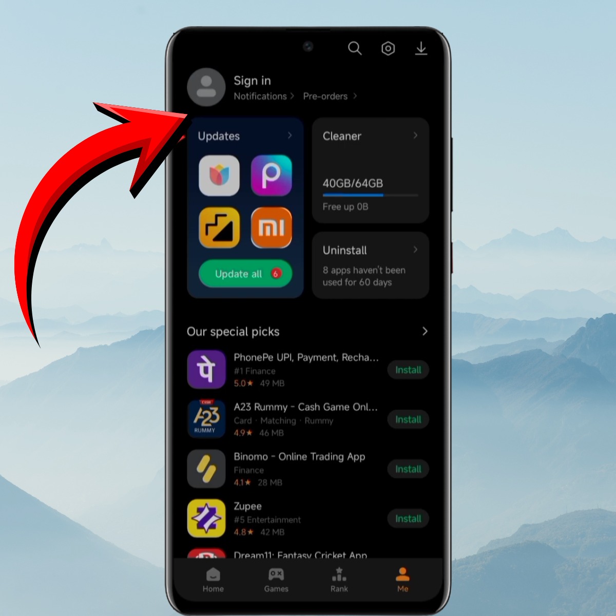 Cách tìm, tải và cập nhật ứng dụng trên GetApps 4