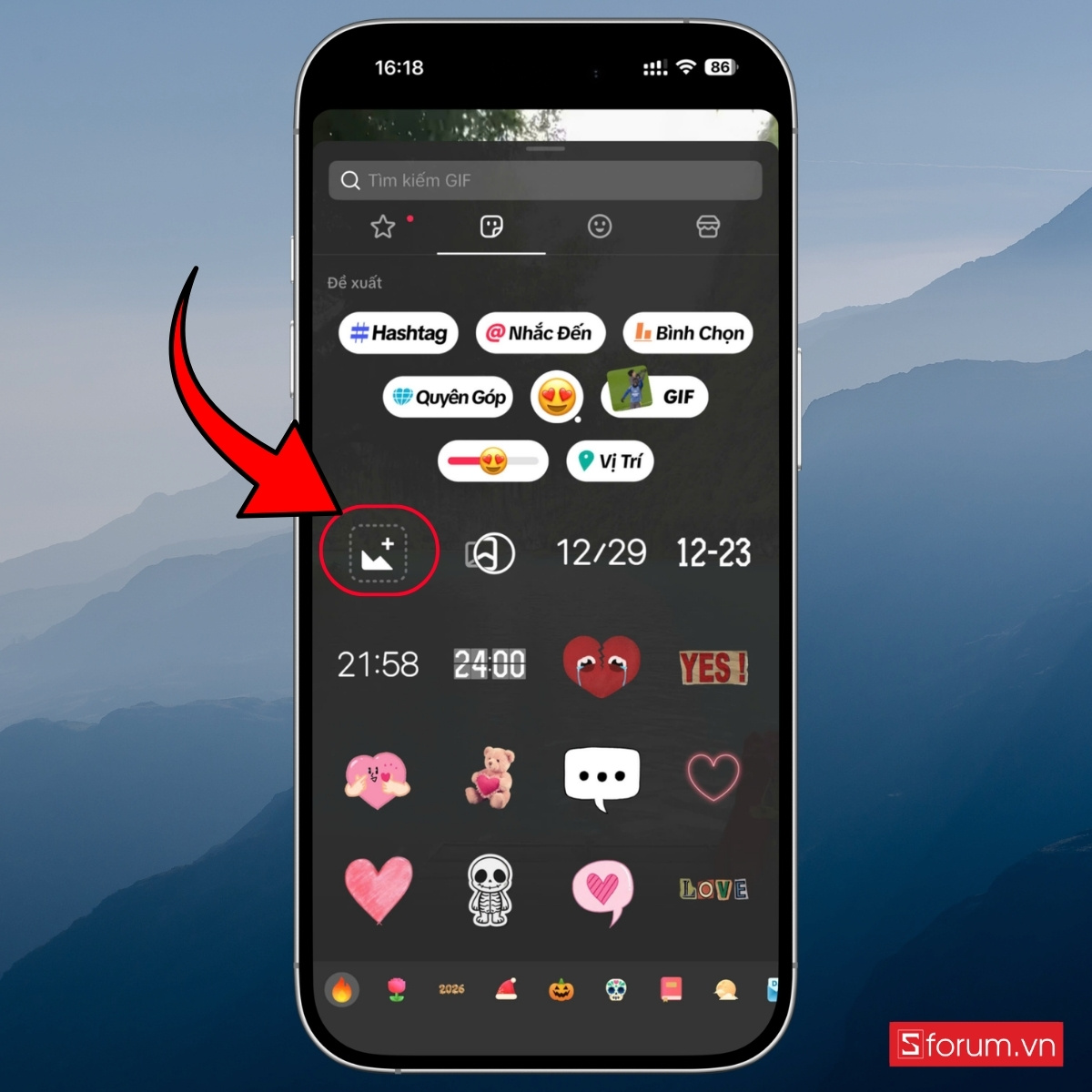 Hướng dẫn cách ghép ảnh vào khung cảnh trên TikTok bước 8