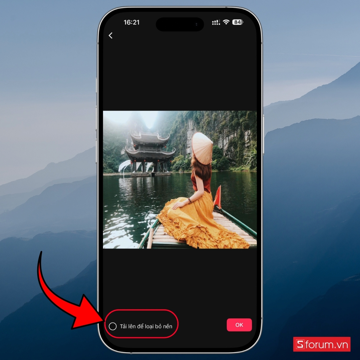 Hướng dẫn cách ghép ảnh vào khung cảnh trên TikTok bước 10