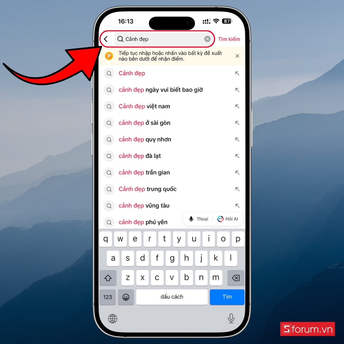 Hướng dẫn cách ghép ảnh vào khung cảnh trên TikTok bước 1