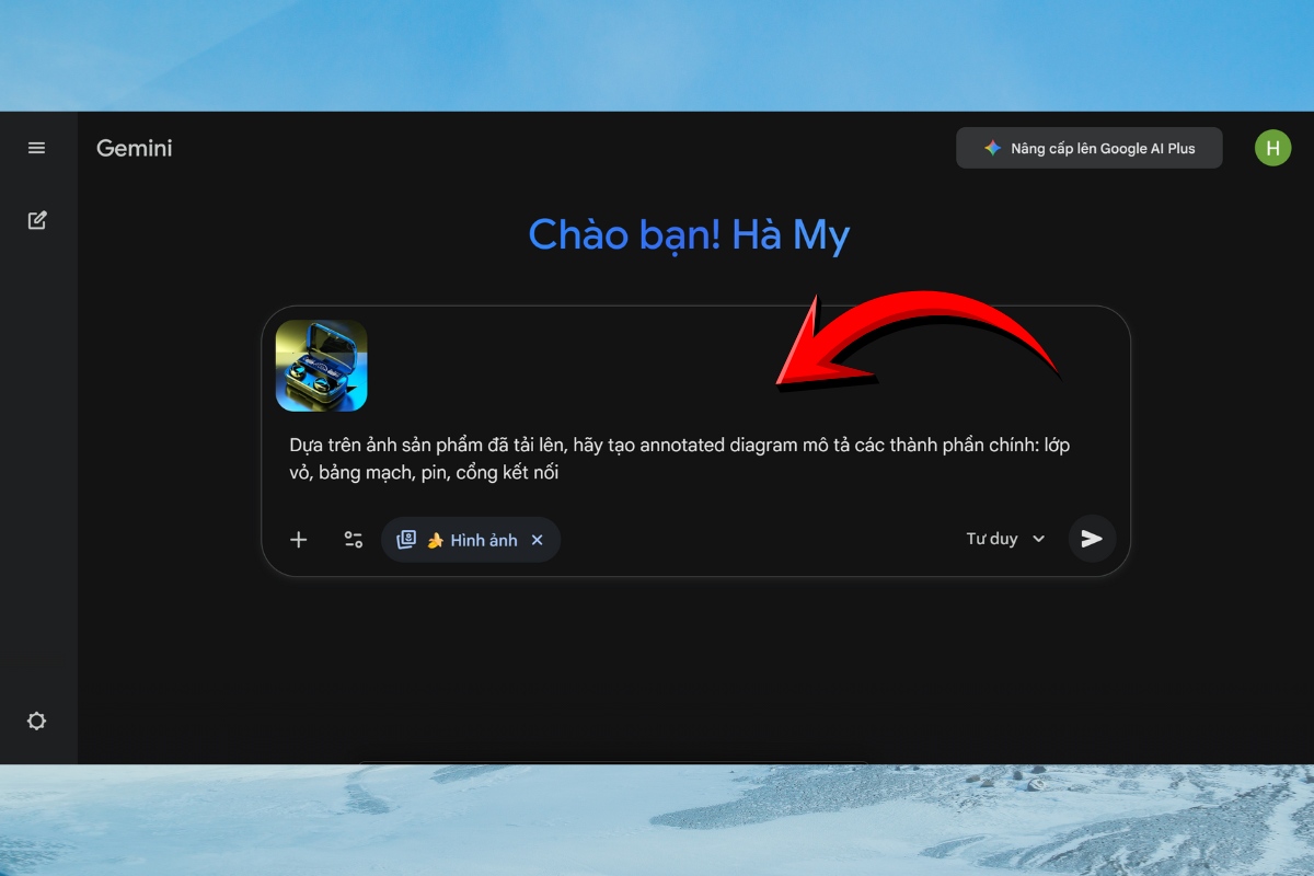 Các bước giải thích cấu trúc đồ vật với Nano Banana Pro bước 2