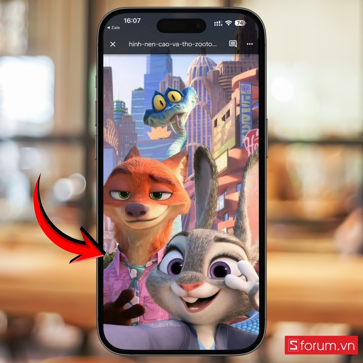 Cách tải và sử dụng hình nền Zootopia đúng cách 11