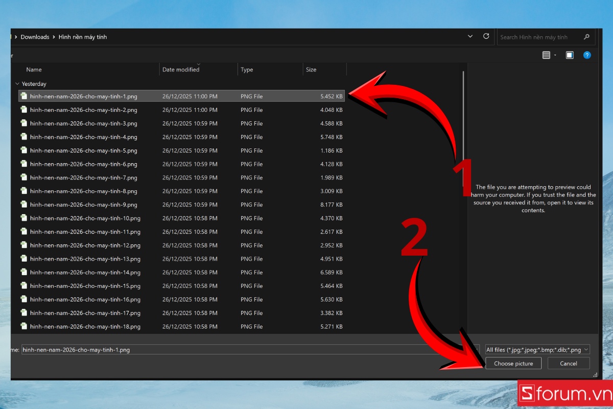 Cách cài hình nền năm 2026 cho máy tính Windows 8