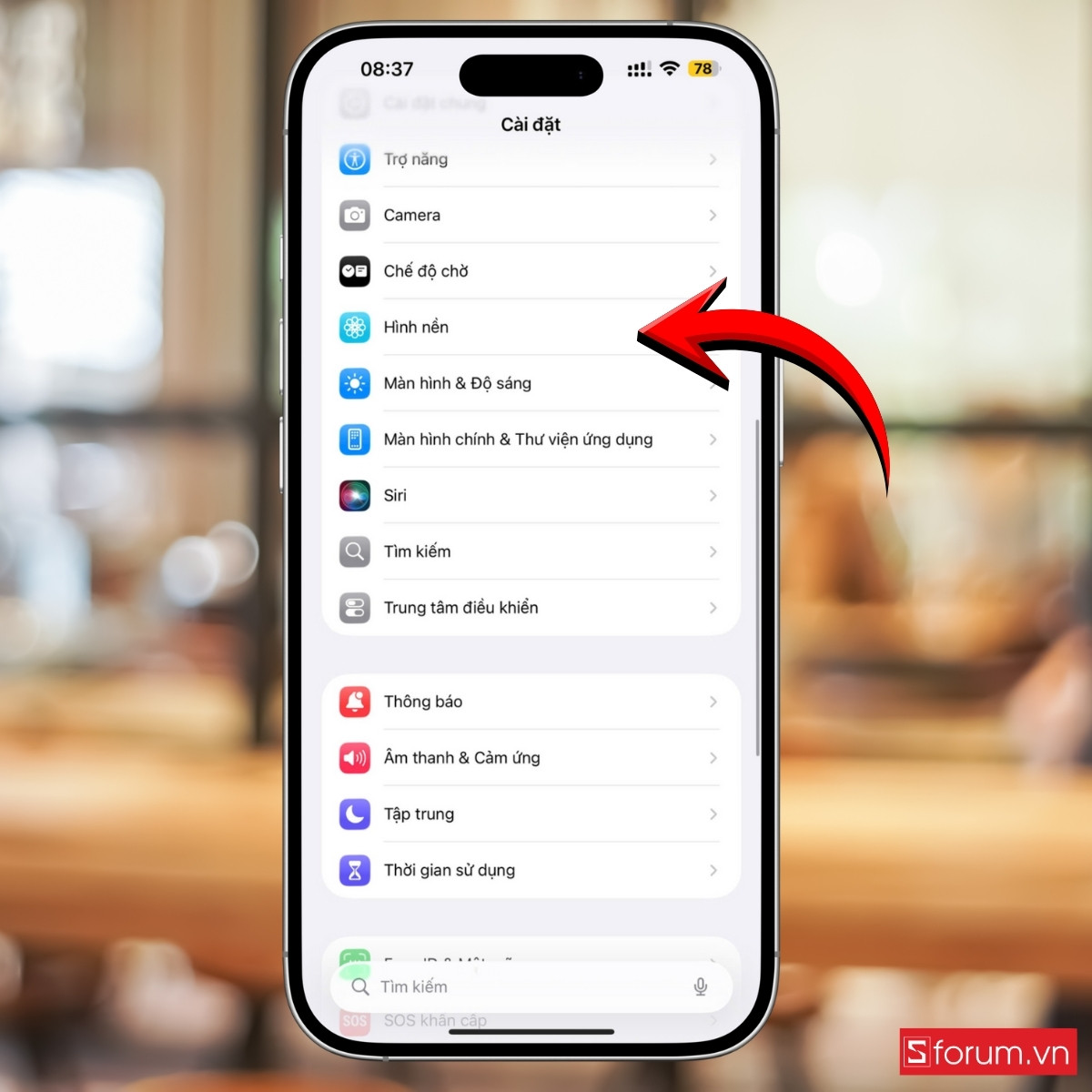 Cách cài hình nền năm 2026 cho điện thoại 4