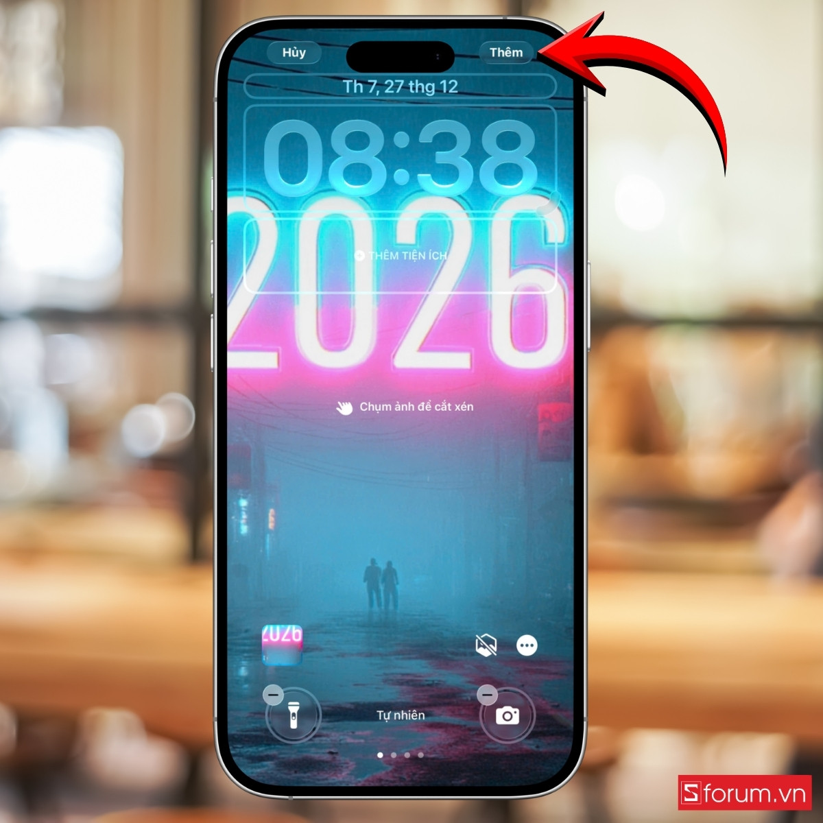 Cách cài hình nền năm 2026 cho điện thoại 5