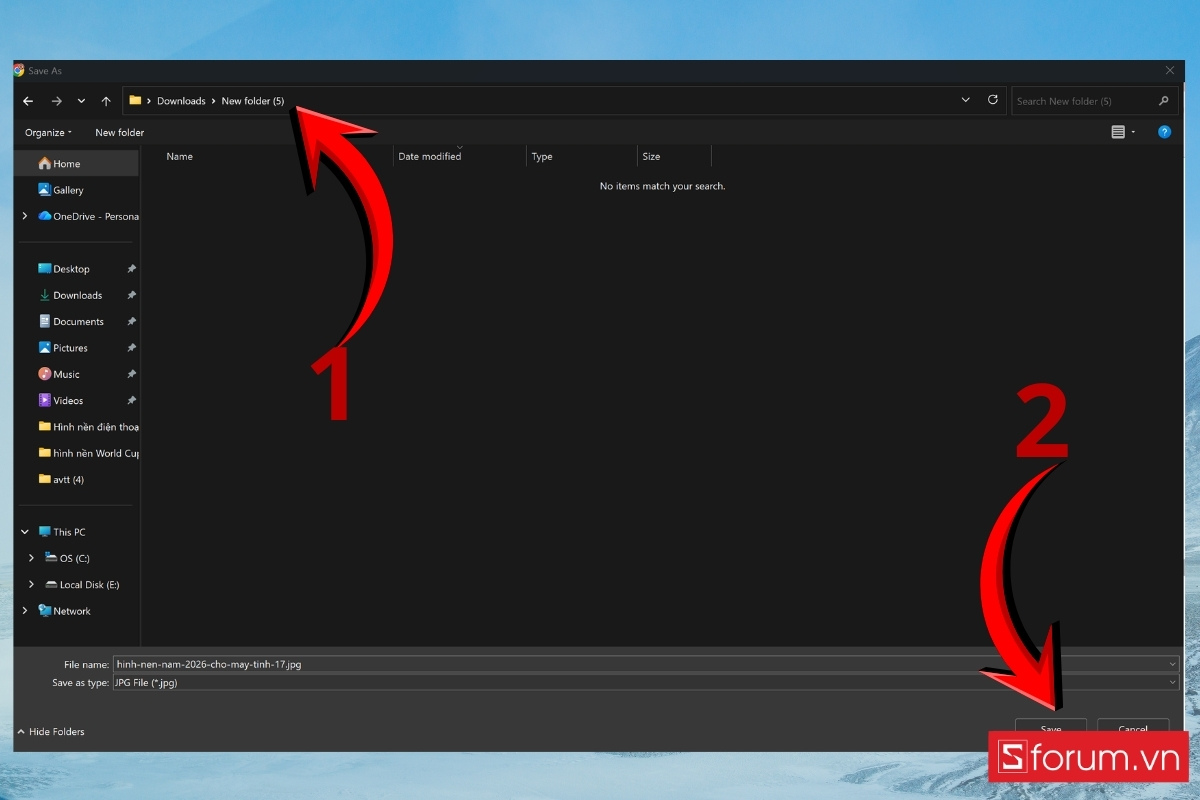 Cách cài hình nền năm 2026 cho máy tính Windows 2