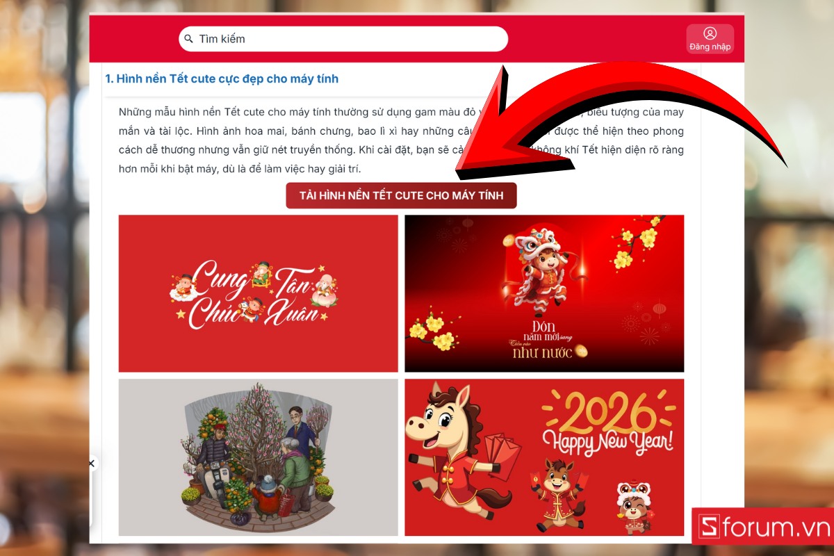Cách tải hình nền về máy tính chọn file ảnh