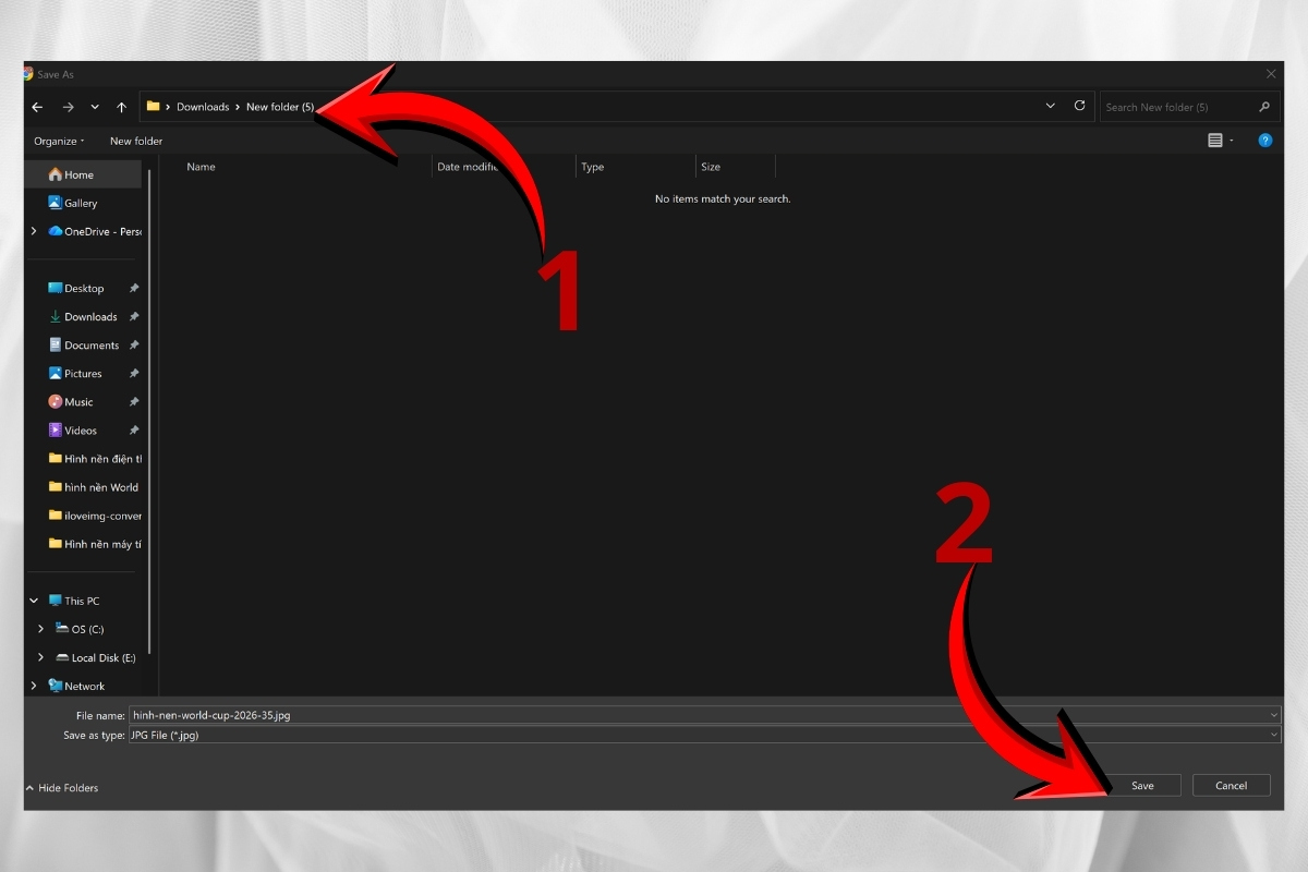 Cách đổi hình nền World Cup 2026 cho máy tính đơn giản 2