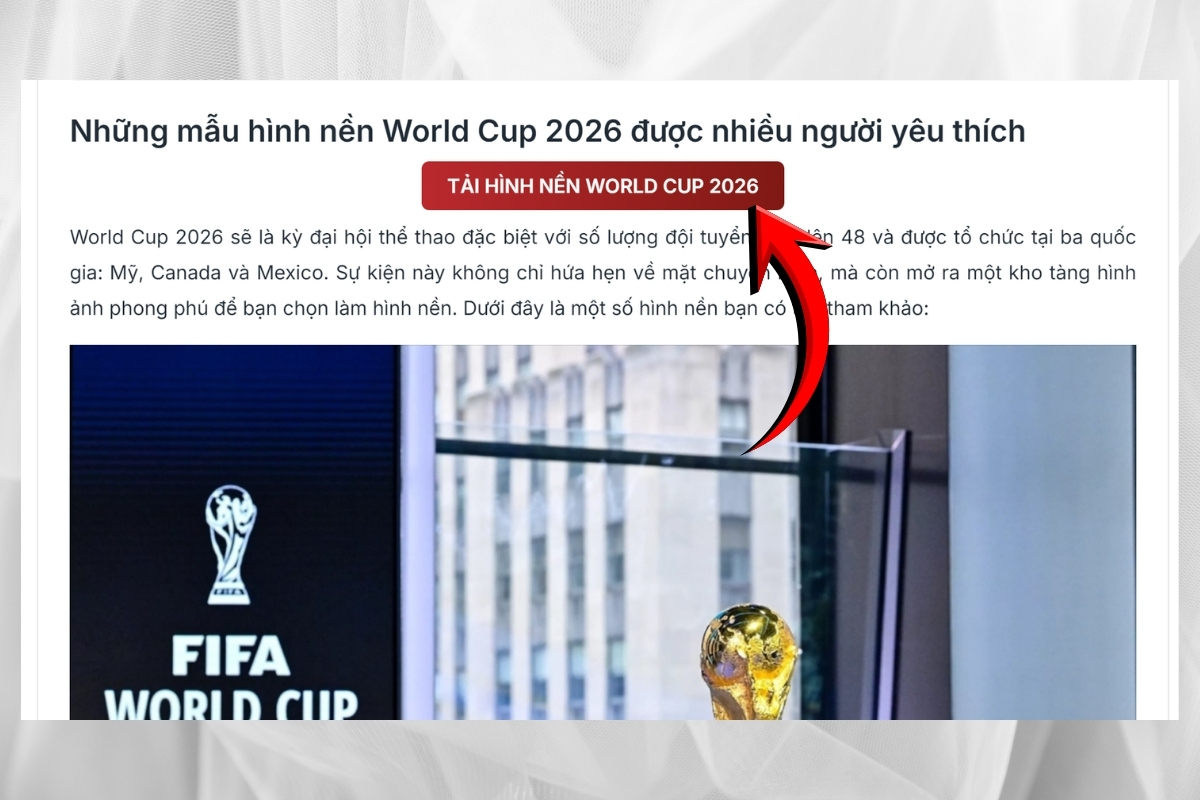 Cách đổi hình nền World Cup 2026 cho máy tính đơn giản 3