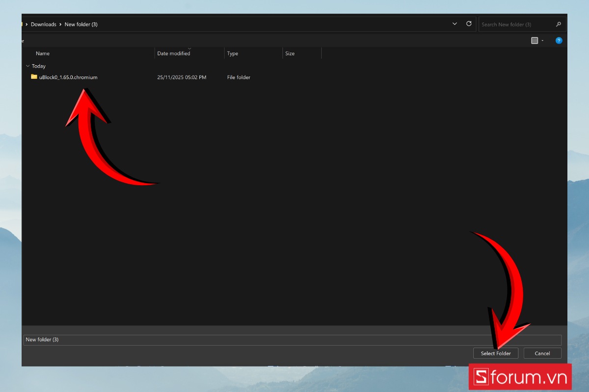 Hướng dẫn bật lại uBlock Origin trên Chrome 140.0.7339.81 bản mới bước 8
