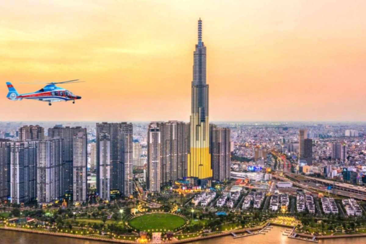 Những điểm tham quan nổi bật có thể ngắm từ trực thăng