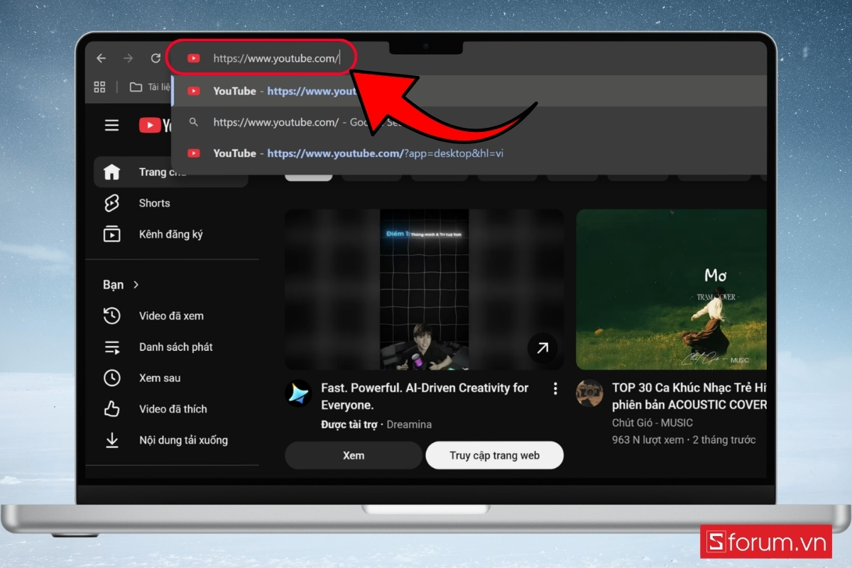 Cách xem bóng ma hạnh phúc trên YouTube bước 1