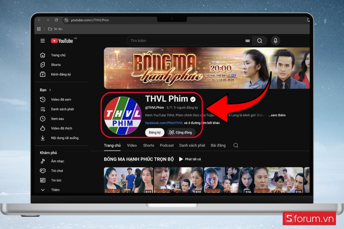 Cách xem bóng ma hạnh phúc trên YouTube bước 3