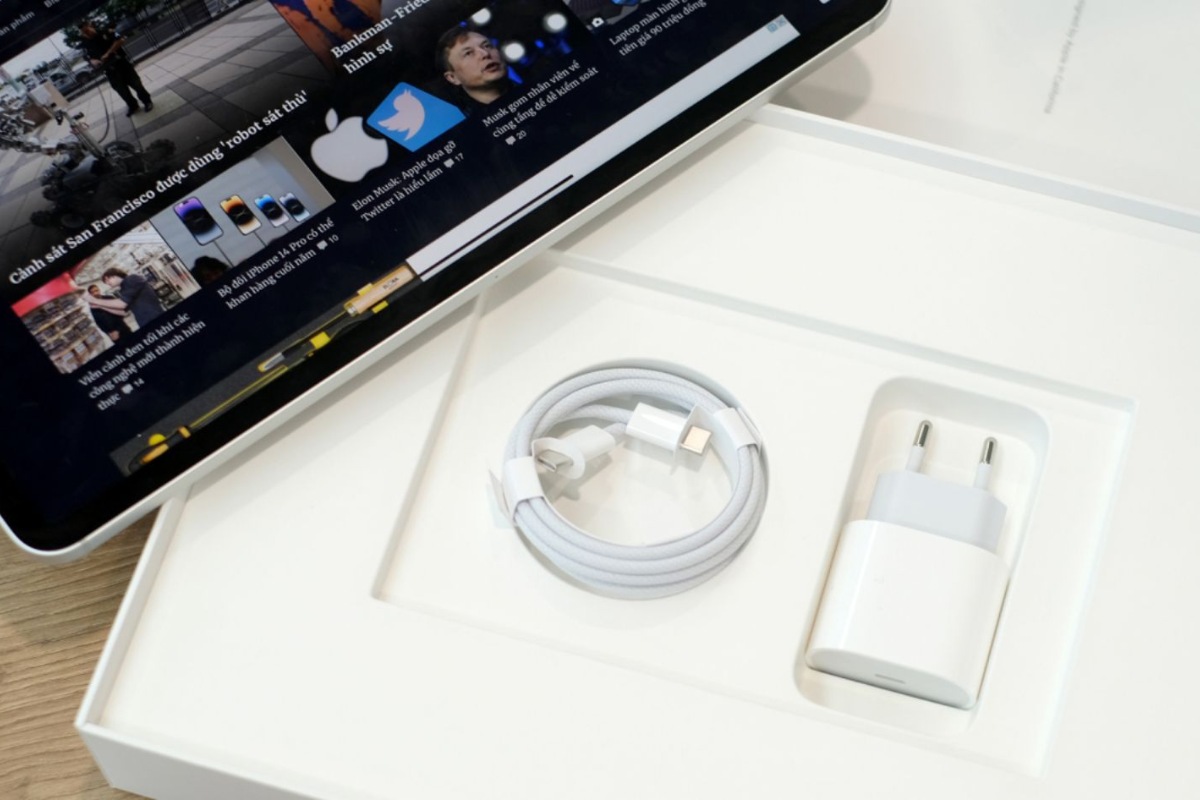 khắc phục iPad sạc chậm bằng kiểm tra và thay thế bộ sạc phù hợp