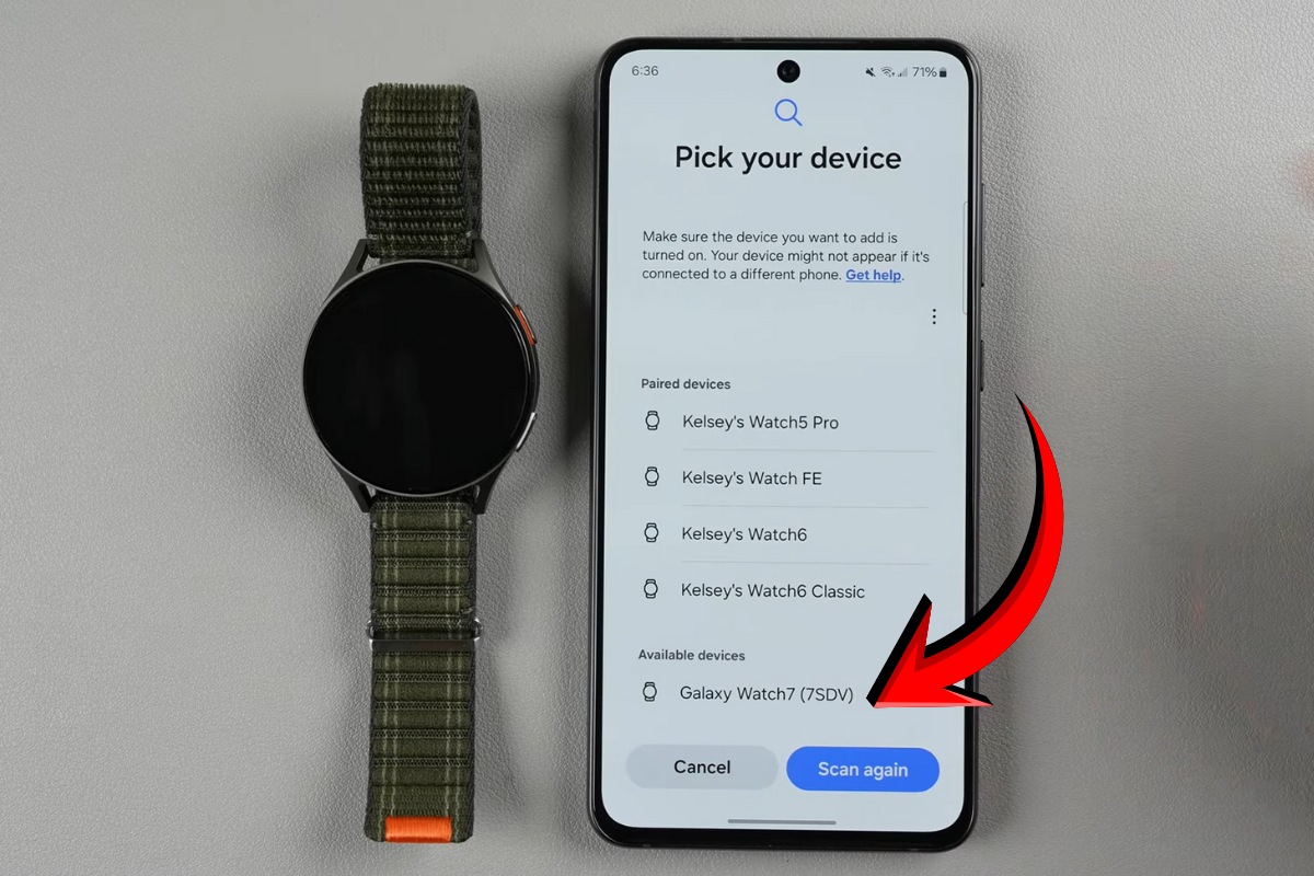 Quét thiết bị mới