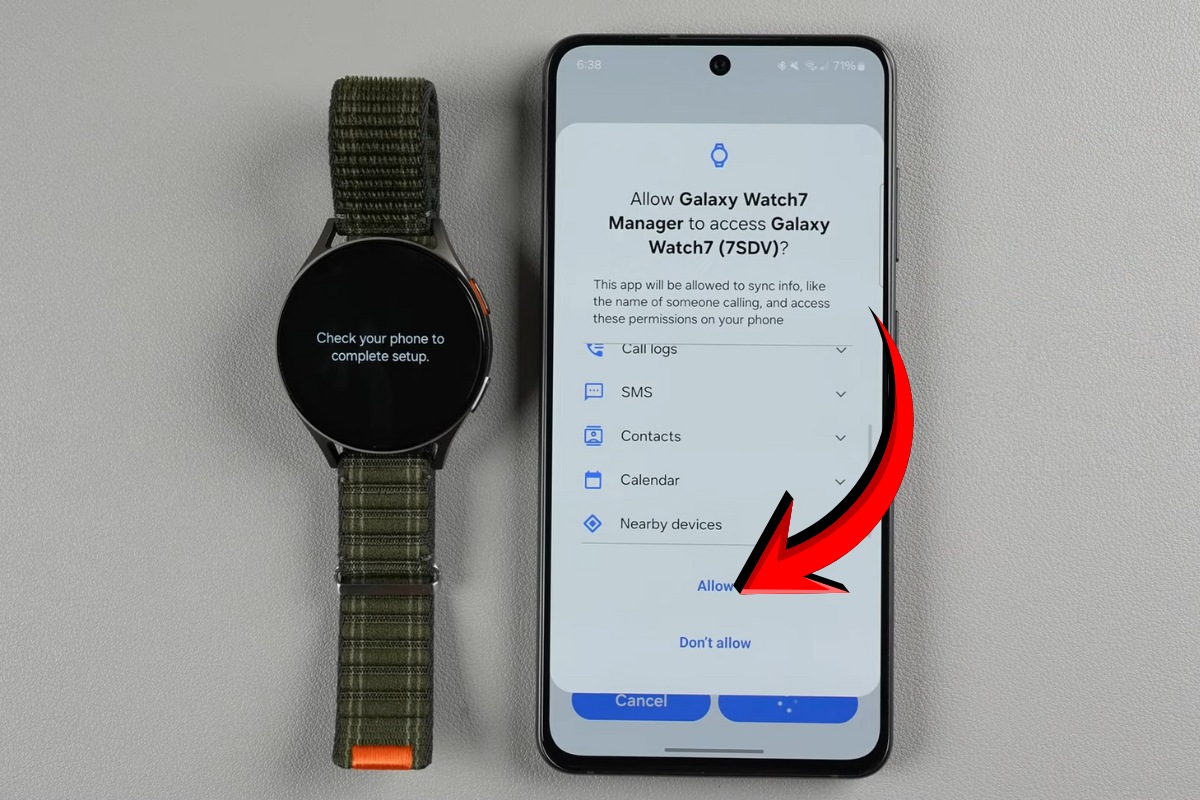 Nhấn Allow Cho phép để tiếp tục