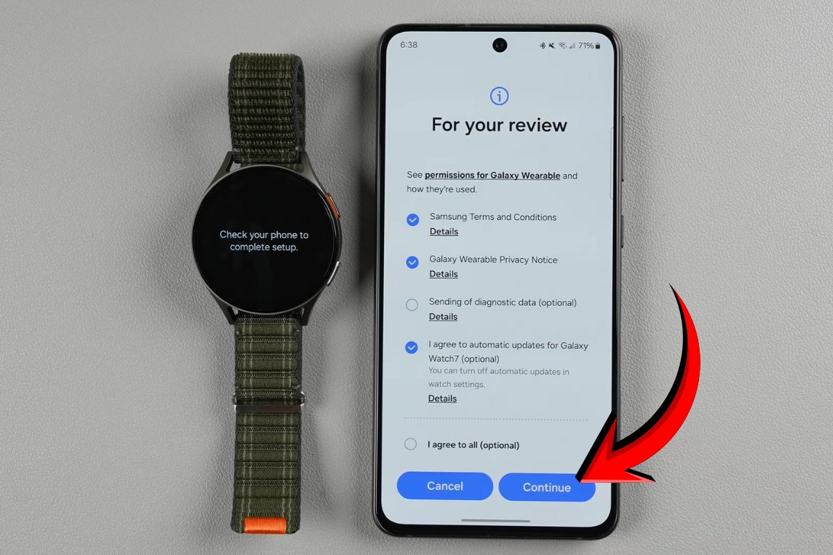 Hoàn tất thiết lập