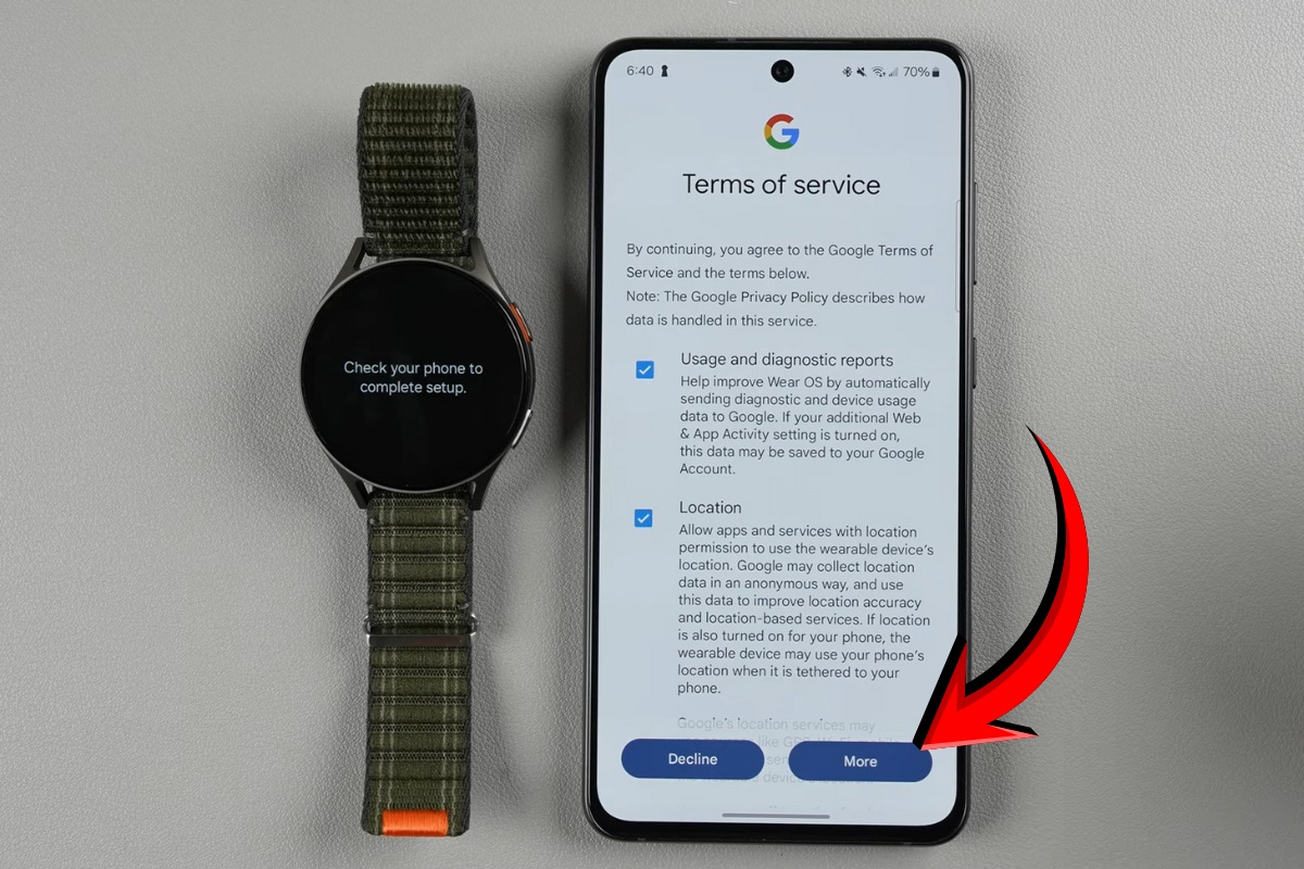 Đồng ý điều khoản Google