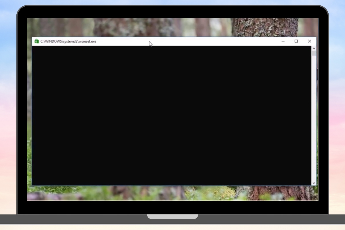 Reset Microsoft Store để làm mới dữ liệu ứng dụng bước 3