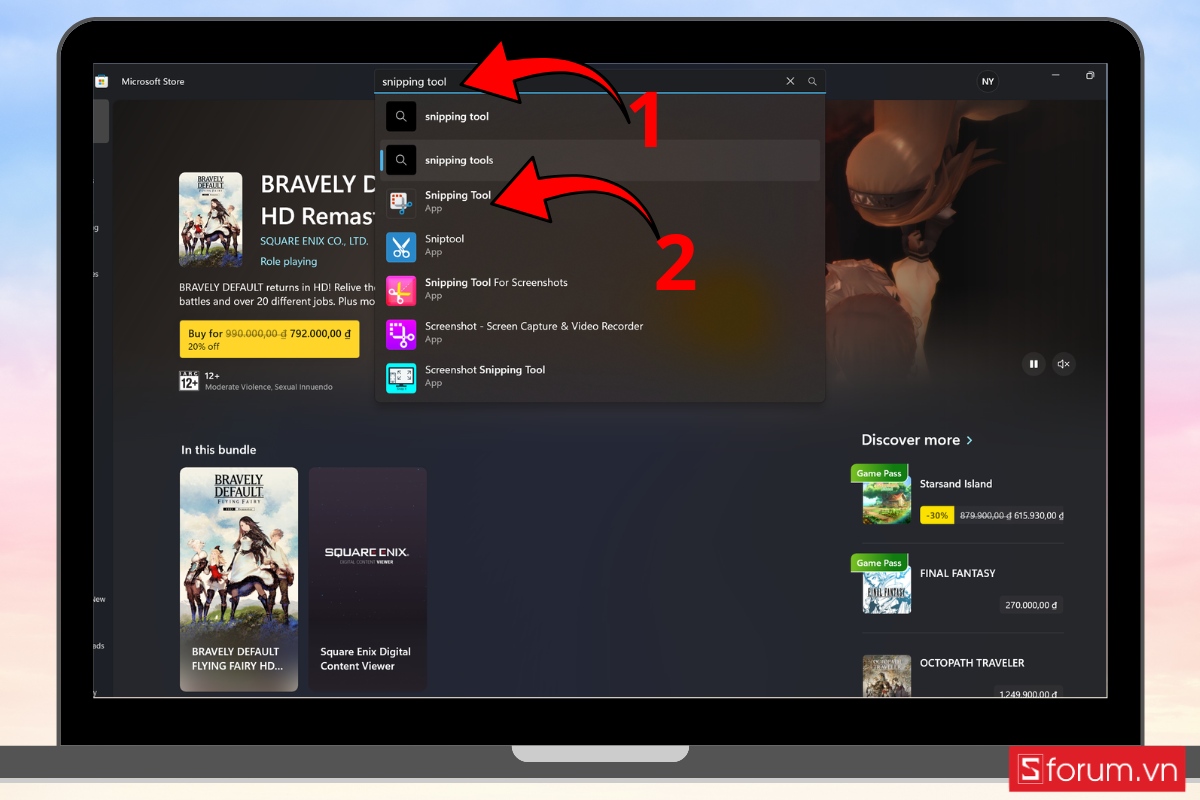 Cài đặt lại Notepad hoặc Snipping Tool từ Microsoft Store bước 2