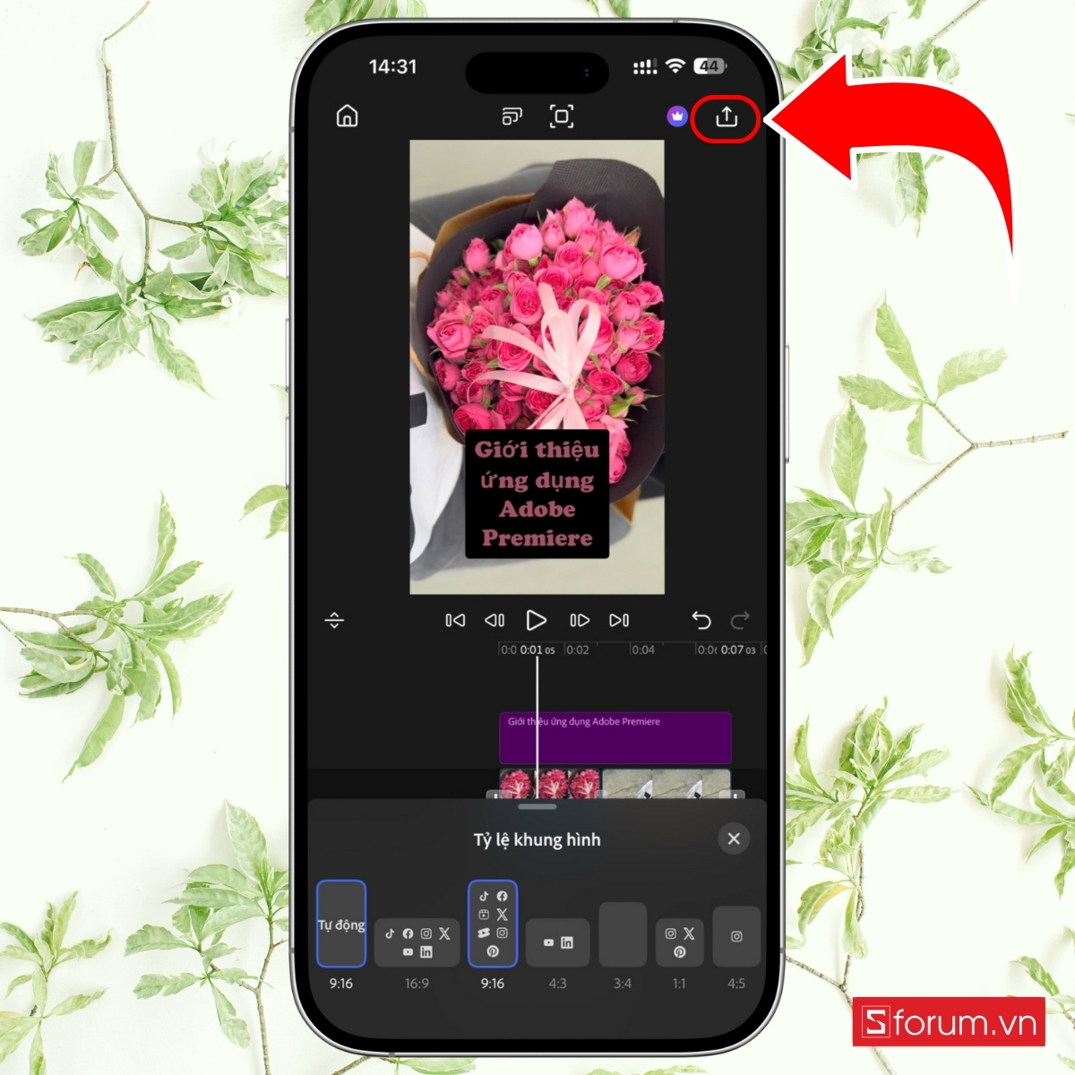 Cách sử dụng app Adobe Premiere cho người mới bắt đầu bước 17