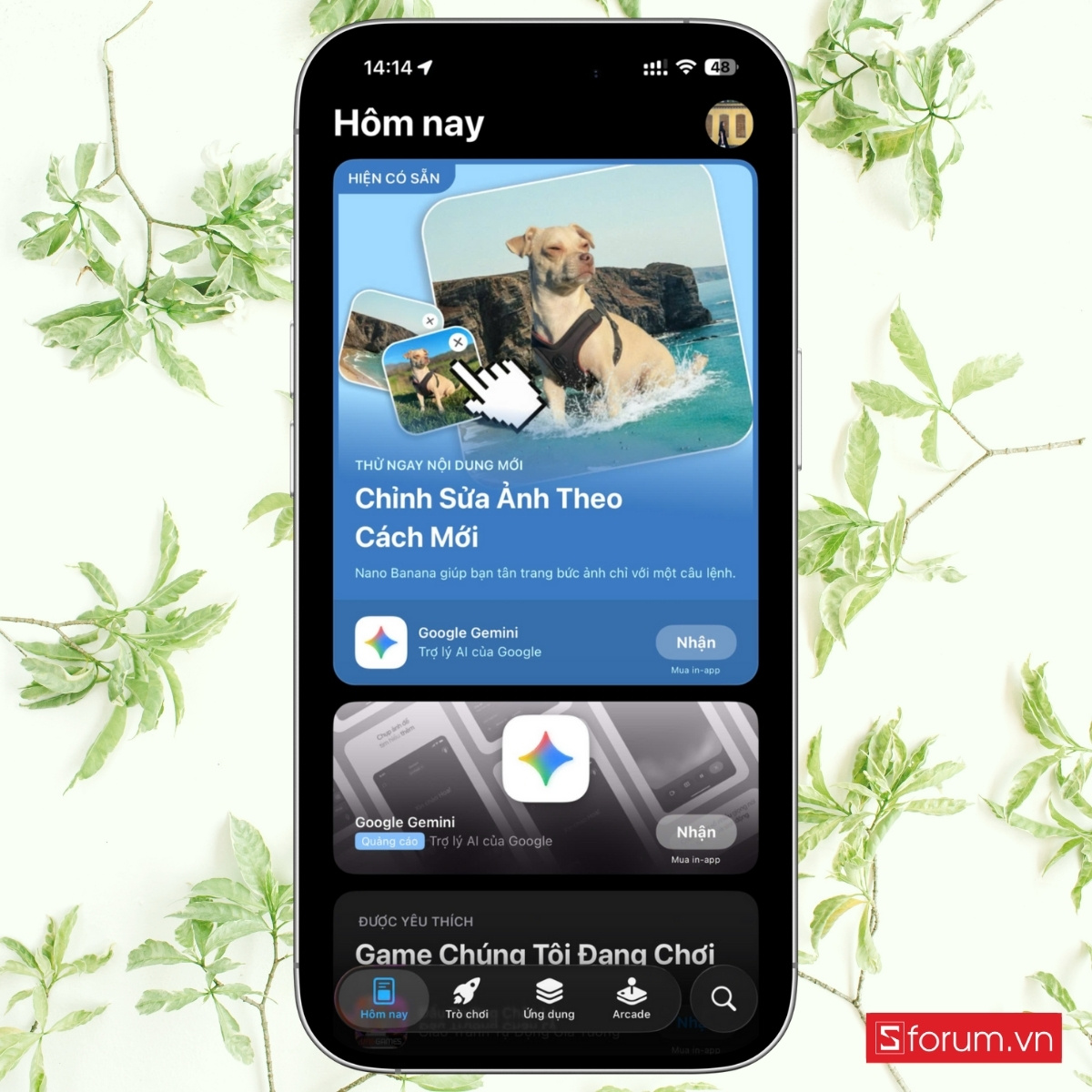Hướng dẫn tải app Adobe Premiere trên iPhone bước 1