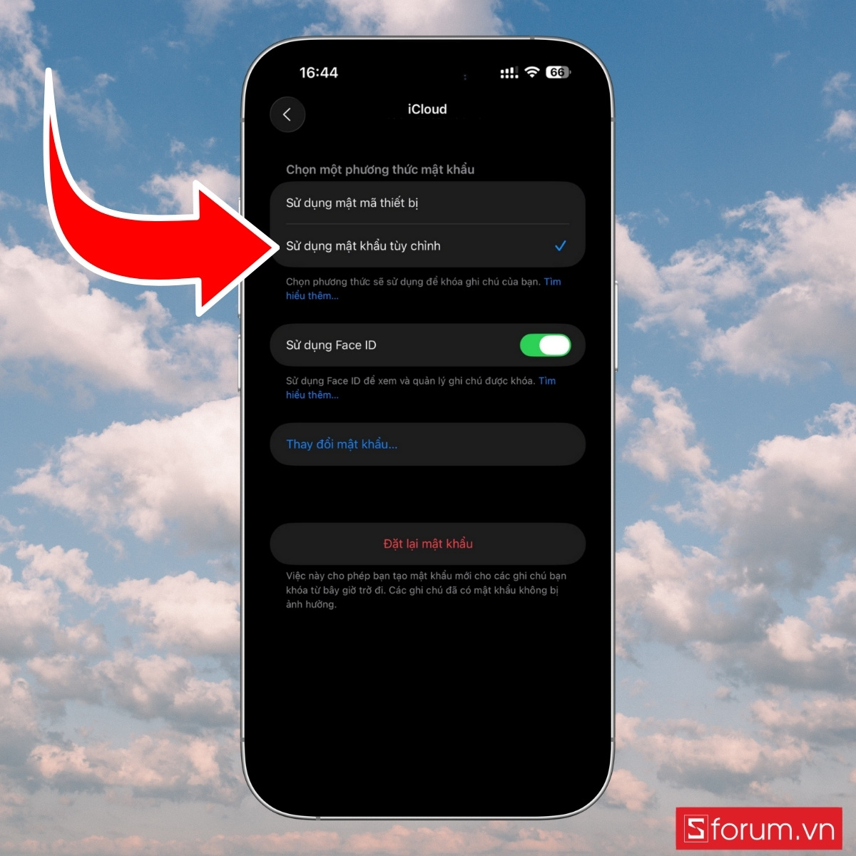Cách khóa ghi chú trên iPhone an toàn bằng mật khẩu tùy chỉnh - bước 3