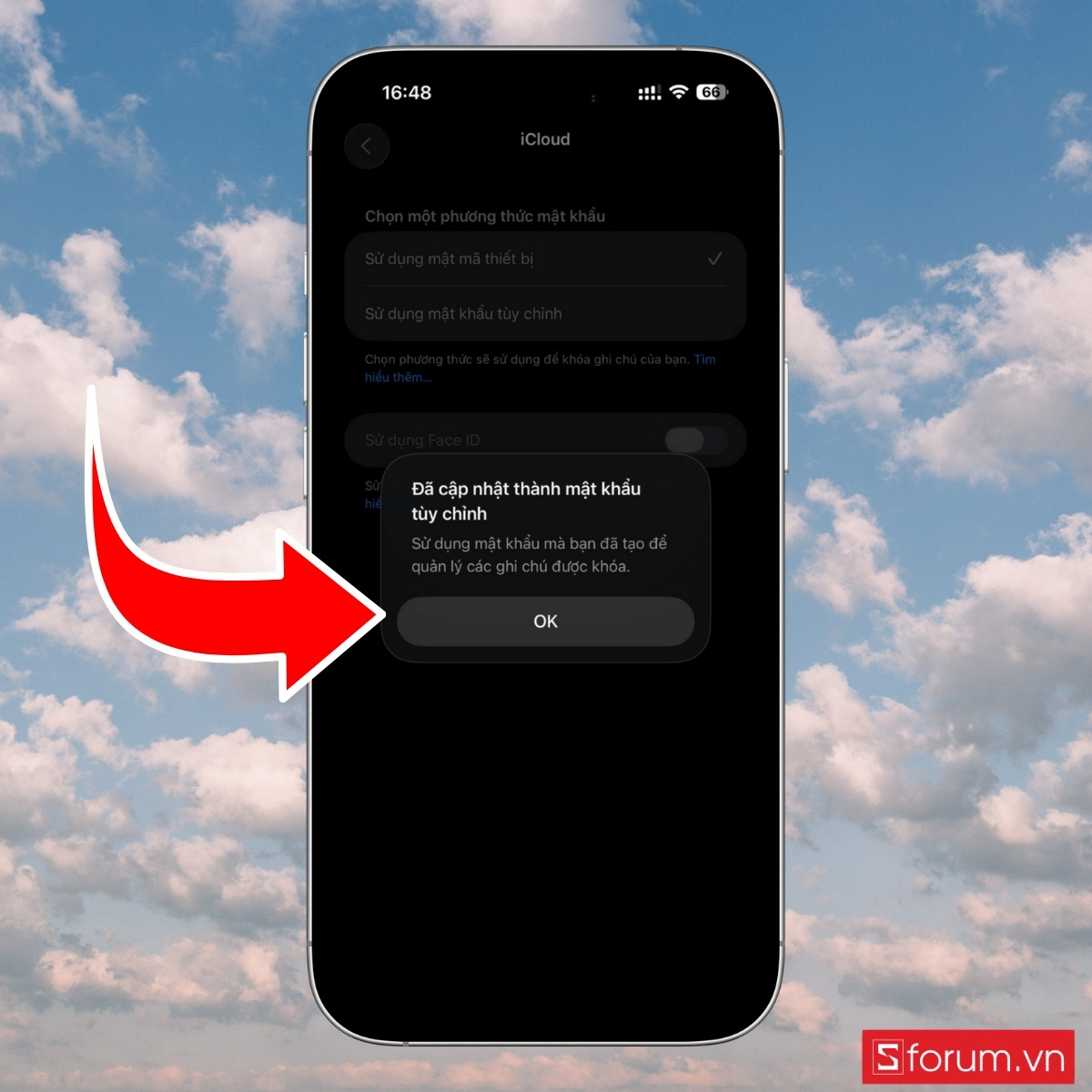 Cách khóa ghi chú trên iPhone an toàn bằng mật khẩu tùy chỉnh - bước 5