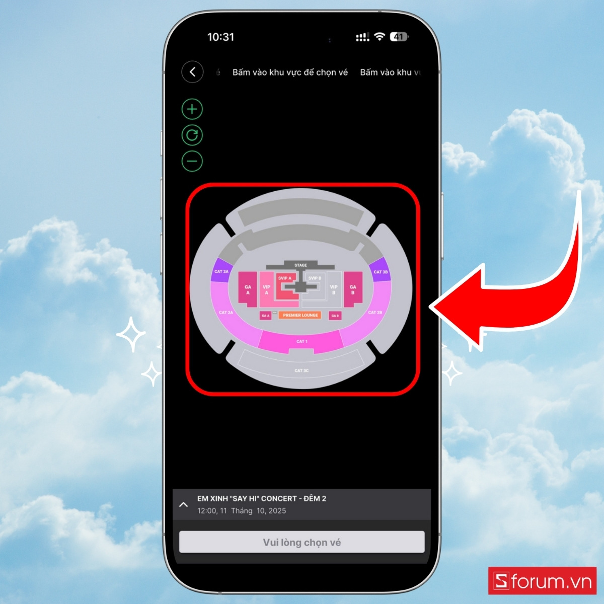 Cách săn vé General sale mở bán rộng rãi Ticketbox bước 5