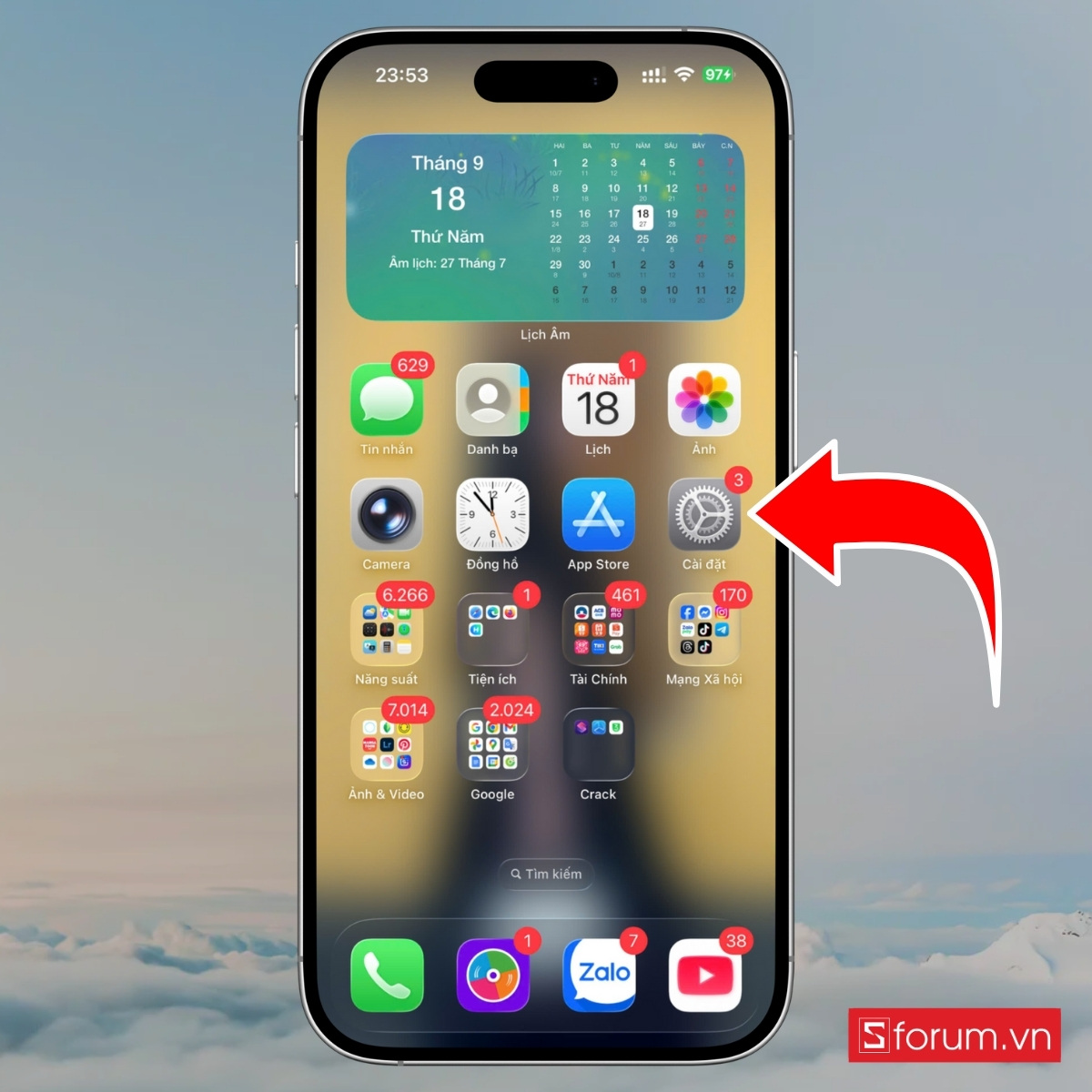 Cách tắt màn hình chờ Always-On Display để màn hình tắt hẳn bước 1