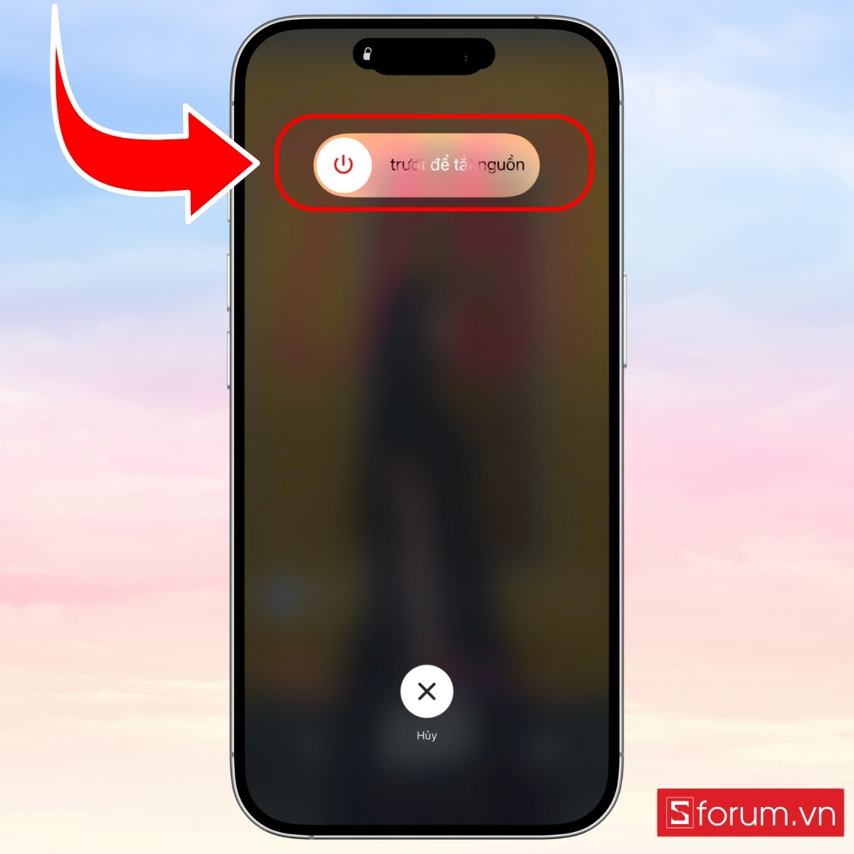 Cách tắt nguồn iPhone 17 qua mục Cài đặt bước 4
