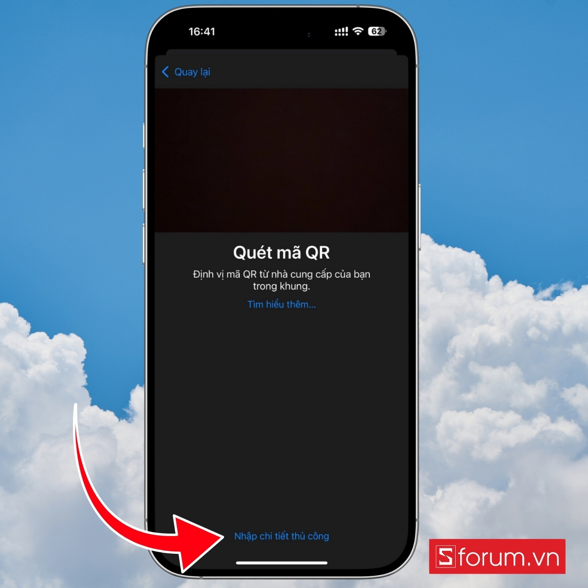 Hướng dẫn cách thêm eSIM vào iPhone từng bước dễ dàng bước 5