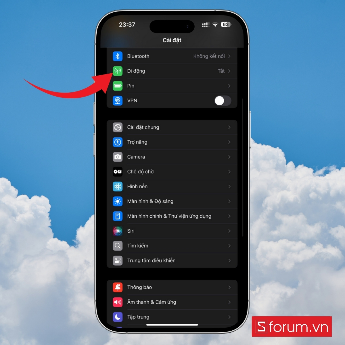 Hướng dẫn cách thêm eSIM vào iPhone từng bước dễ dàng bước 7