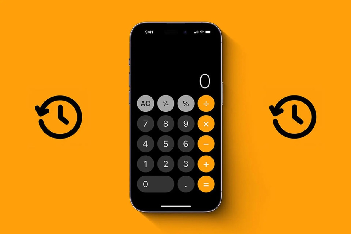 Xem lại lịch sử máy tính trên iPhone giúp tiết kiệm thời gian
