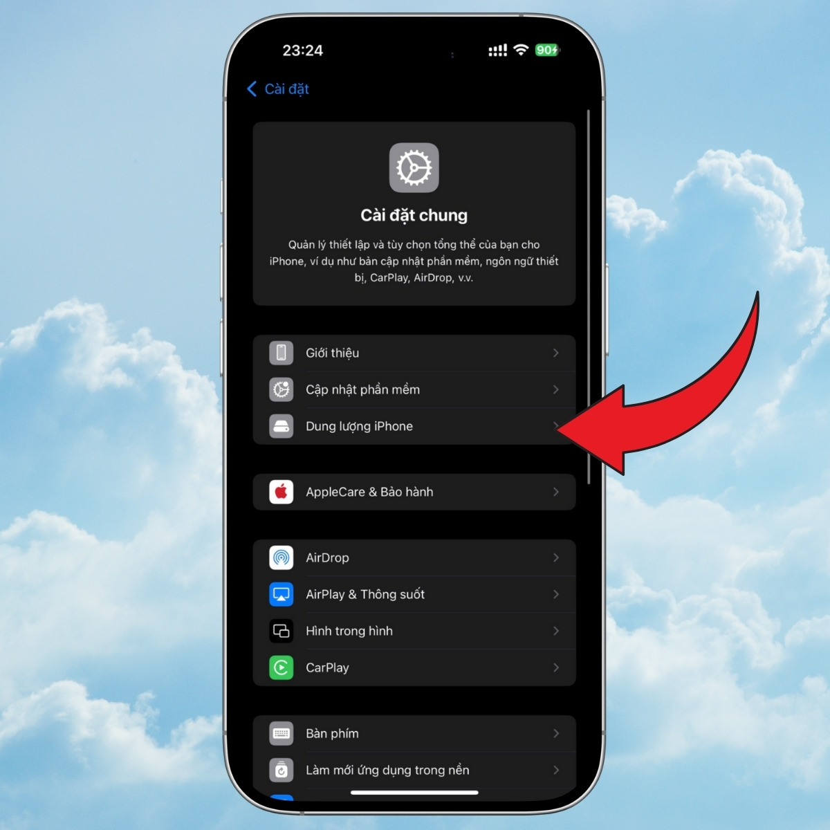 Cách xóa bản cập nhật iOS trên iPhone - bước 3