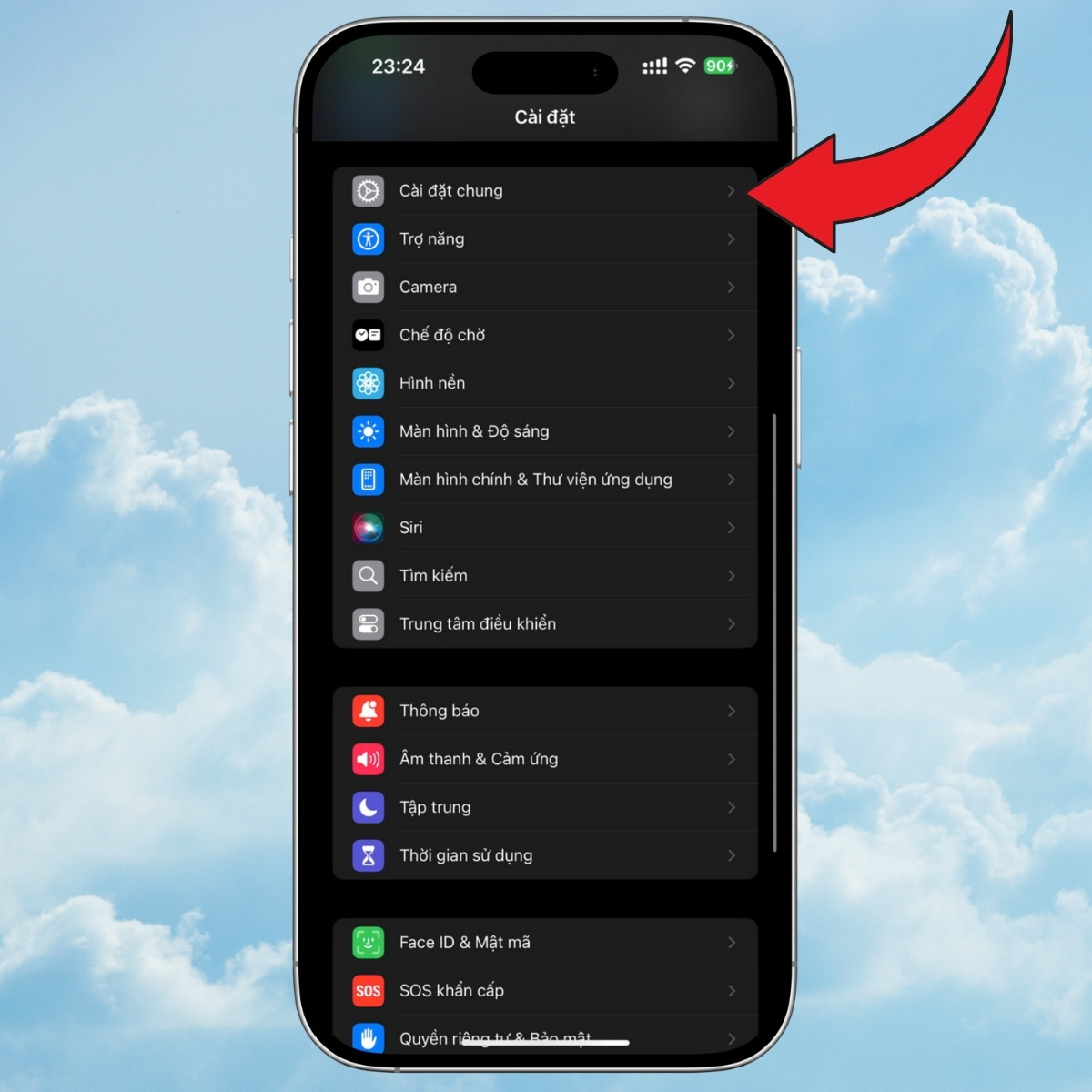 Cách xóa bản cập nhật iOS trên iPhone - bước 2