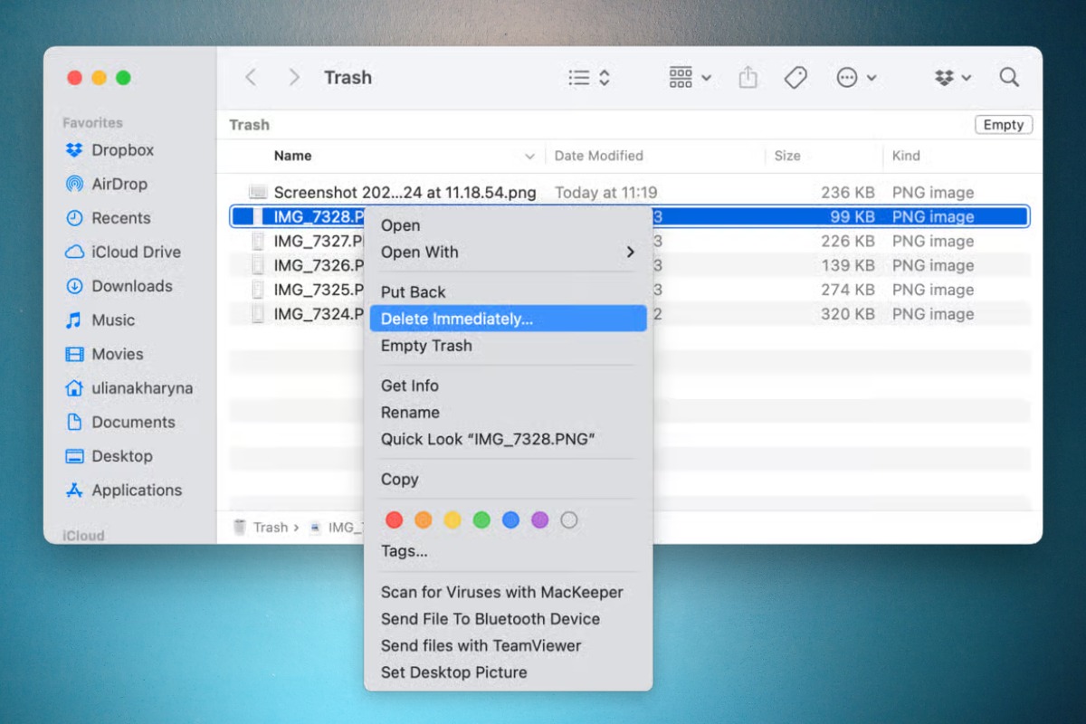 Lợi ích khi biết xóa file trên Macbook