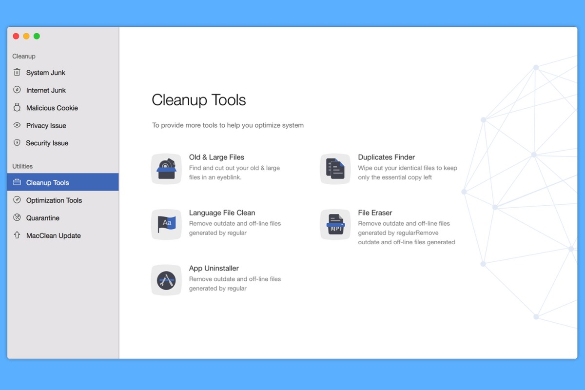 MacClean là phần mềm hỗ trợ xóa file trên Macbook hữu ích