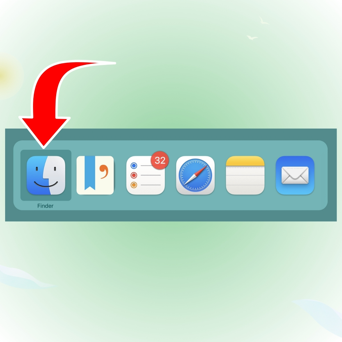 Cách xoá file trên MacBook bằng thao tác cơ bản bằng chuột bước 1