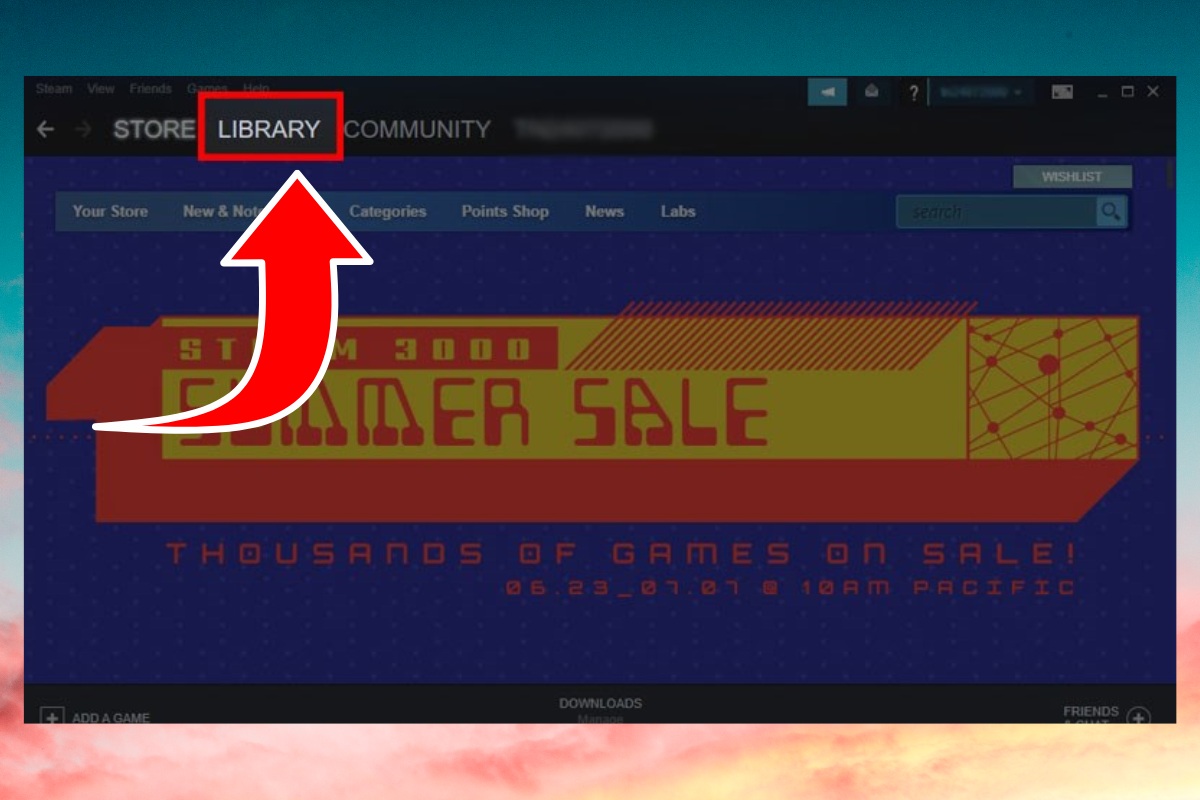 Thiết lập lại trong Dota 2 Launch Options bước 1