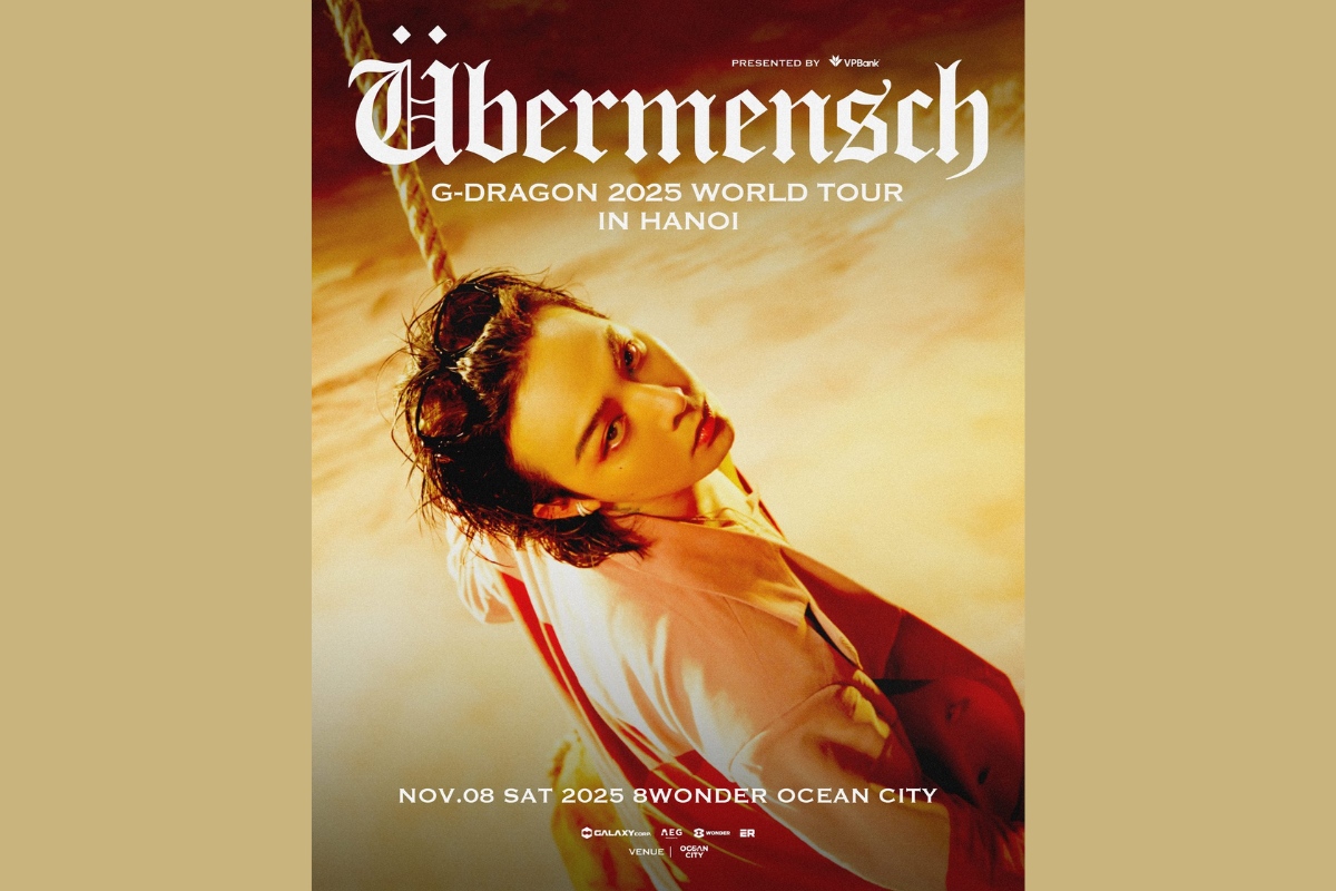 Giá vé concert G-Dragon tại Việt Nam: Seatmap, thời gian mở bán chính thức