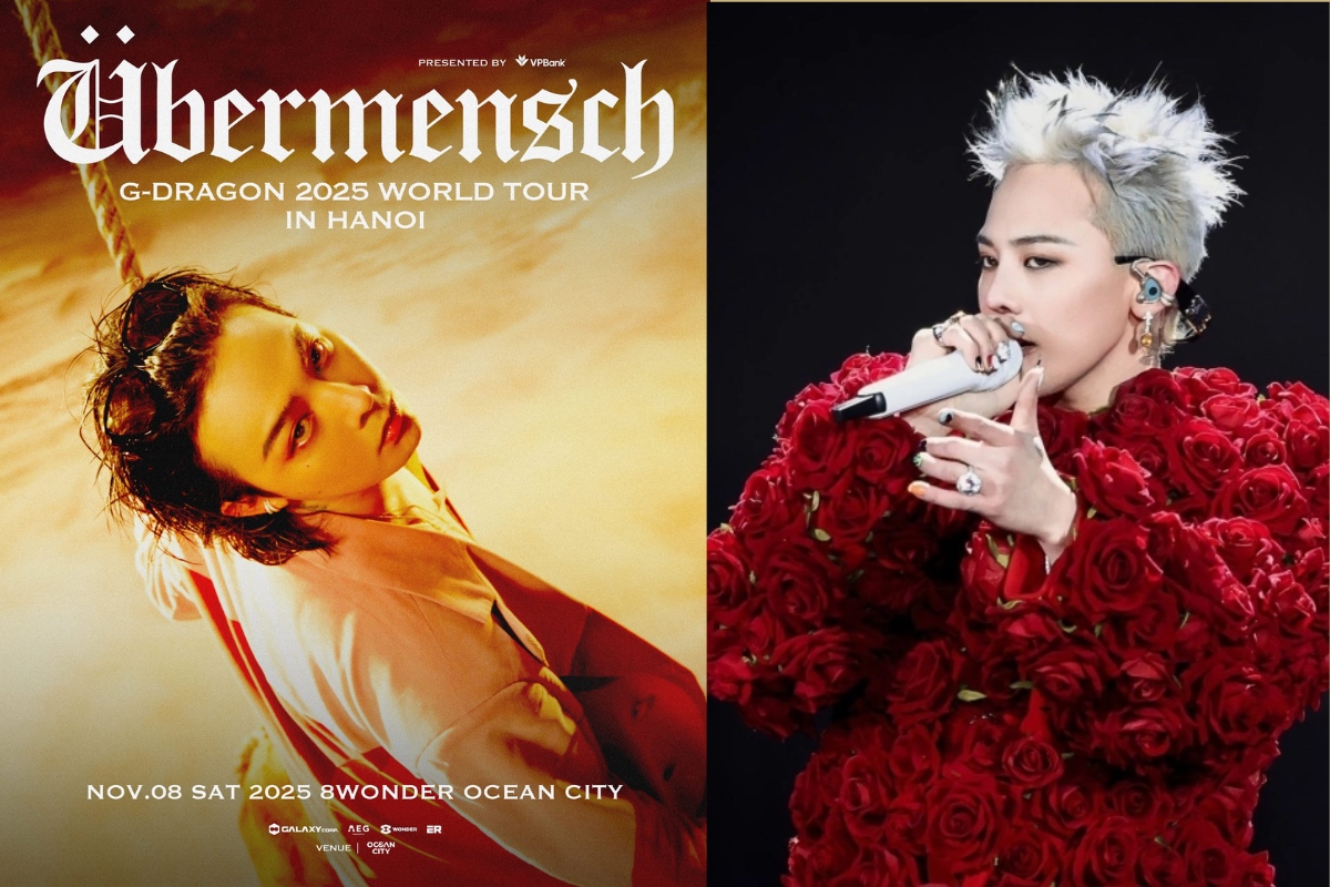 Thời gian và địa điểm tổ chức concert G-Dragon tại Việt Nam